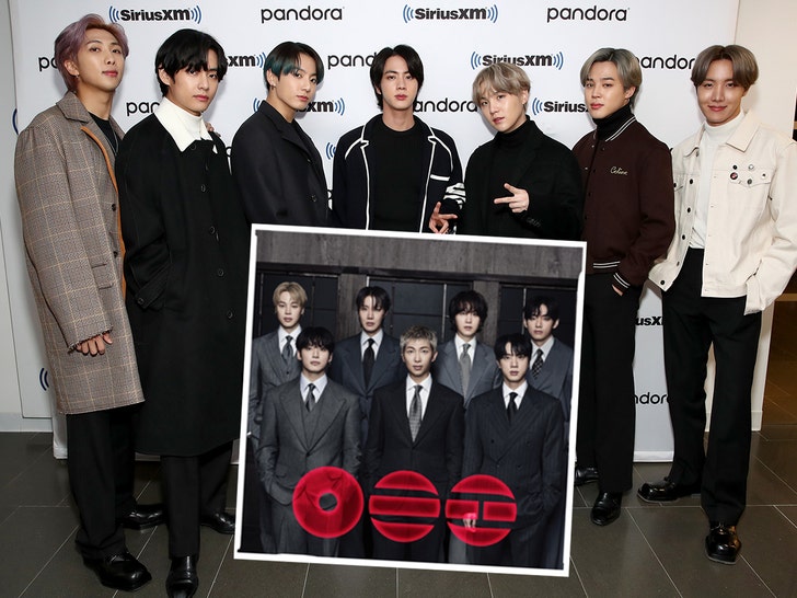 BTS NUMBER 1 ALBUM GETTY