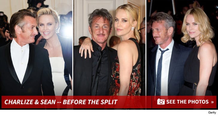 Charlize Theron & Sean Penn -- Before the Split