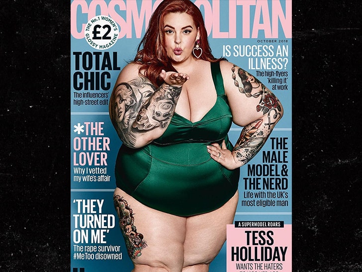 Plus-size model Tess Holliday talks about loving the skin you're in