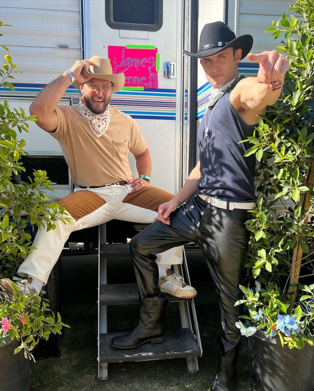 Brock Davies and James Kennedy