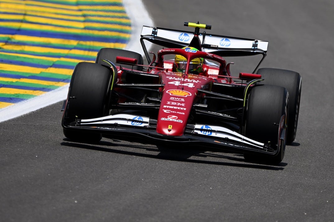 Lewis Hamilton Behind The Wheel 1