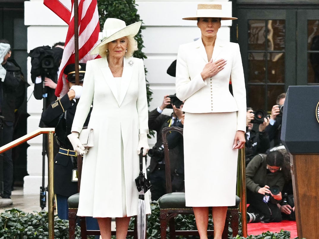 Queen Camila vs. Melania Trump -- Who Wore It Better Edition