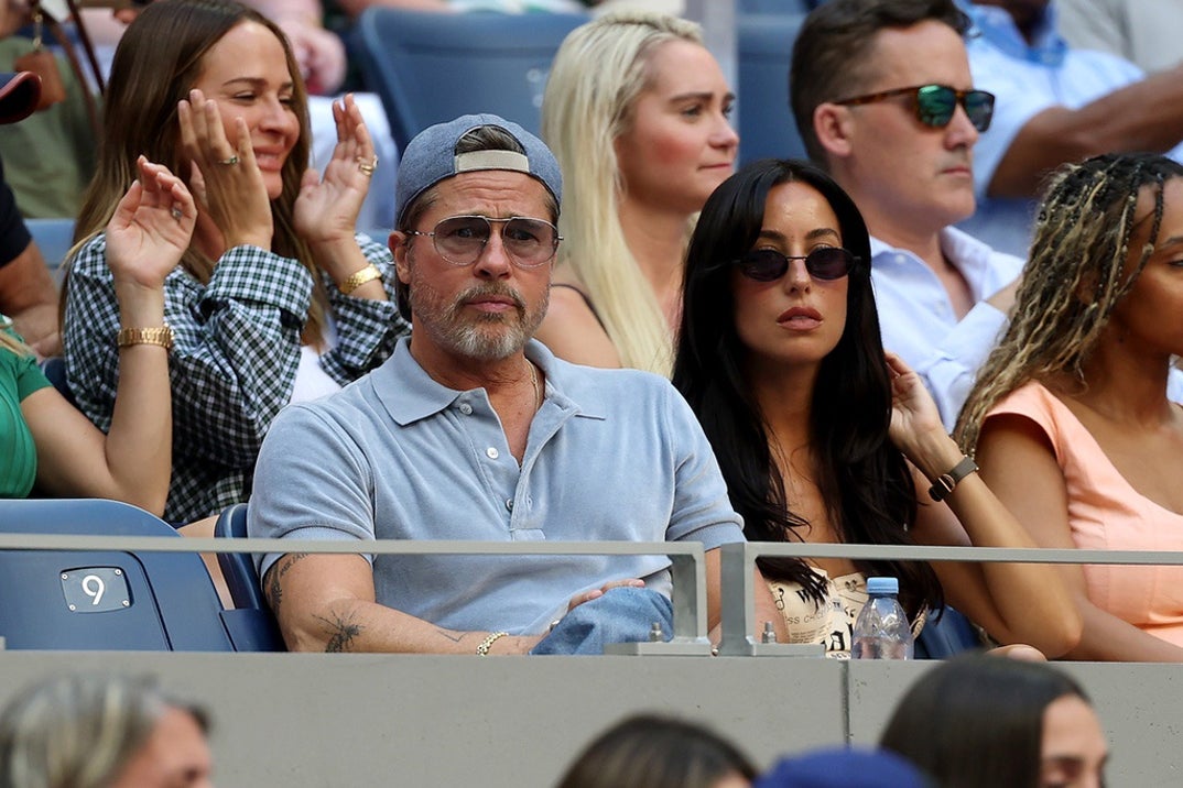 Brad Pitt Ines de Ramon Together 5