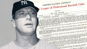 Mickey Mantle 1957 Yankees Contract Hits Auction Block, He Only Made $60K!