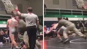H.S. Wrestler Attacked By Opponent's Dad In Insane Video, Man Arrested