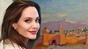 Angelina Jolie's Painting by Winston Churchill Sold for $11.5M
