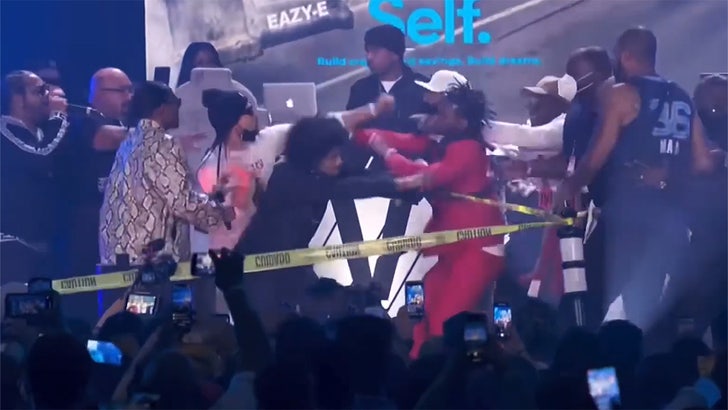 Fight Breaks Out During Bone Thugs-N-Harmony and Three 6 Mafia Verzuz Battle