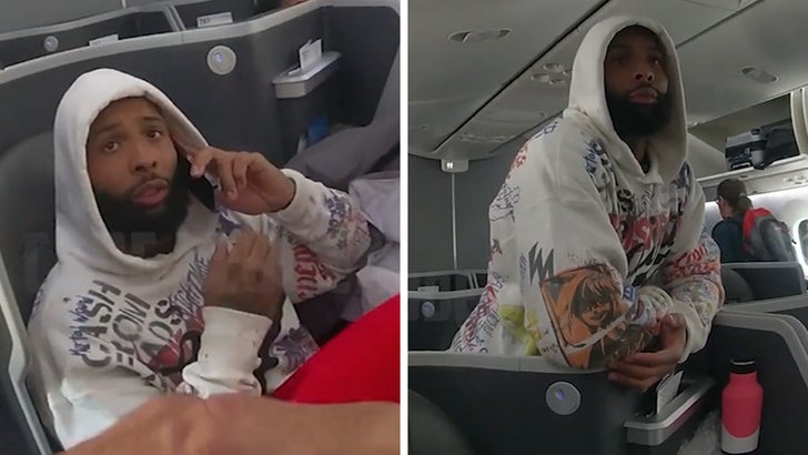 Odell Beckham Jr escorted off plane by police in Miami, calls situation  'comedy hr'