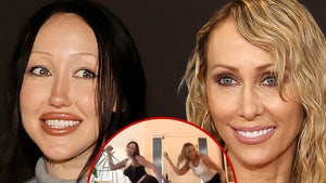 noah cyrus tish cyrus dancing getty tiktok composite maine