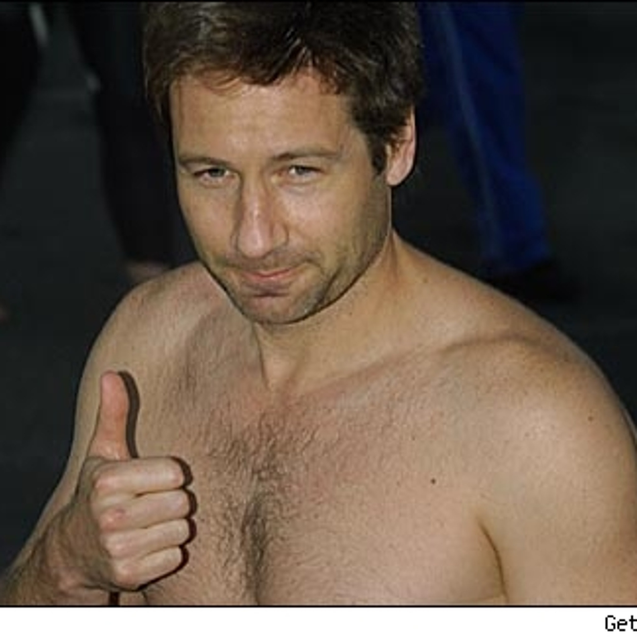 David Duchovny Naked Picture