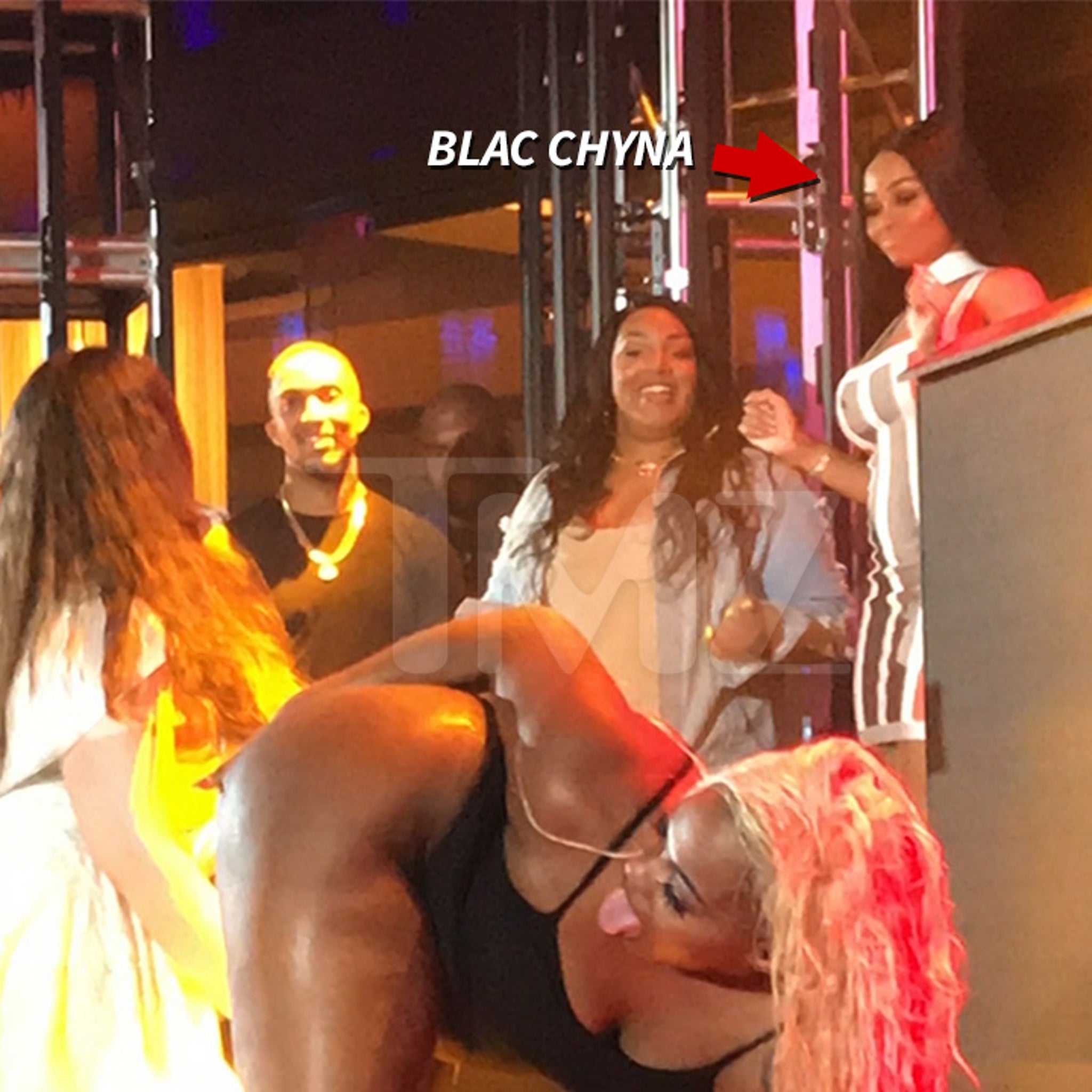 Blac Chyna Judges Twerking Contest in Atlantic City