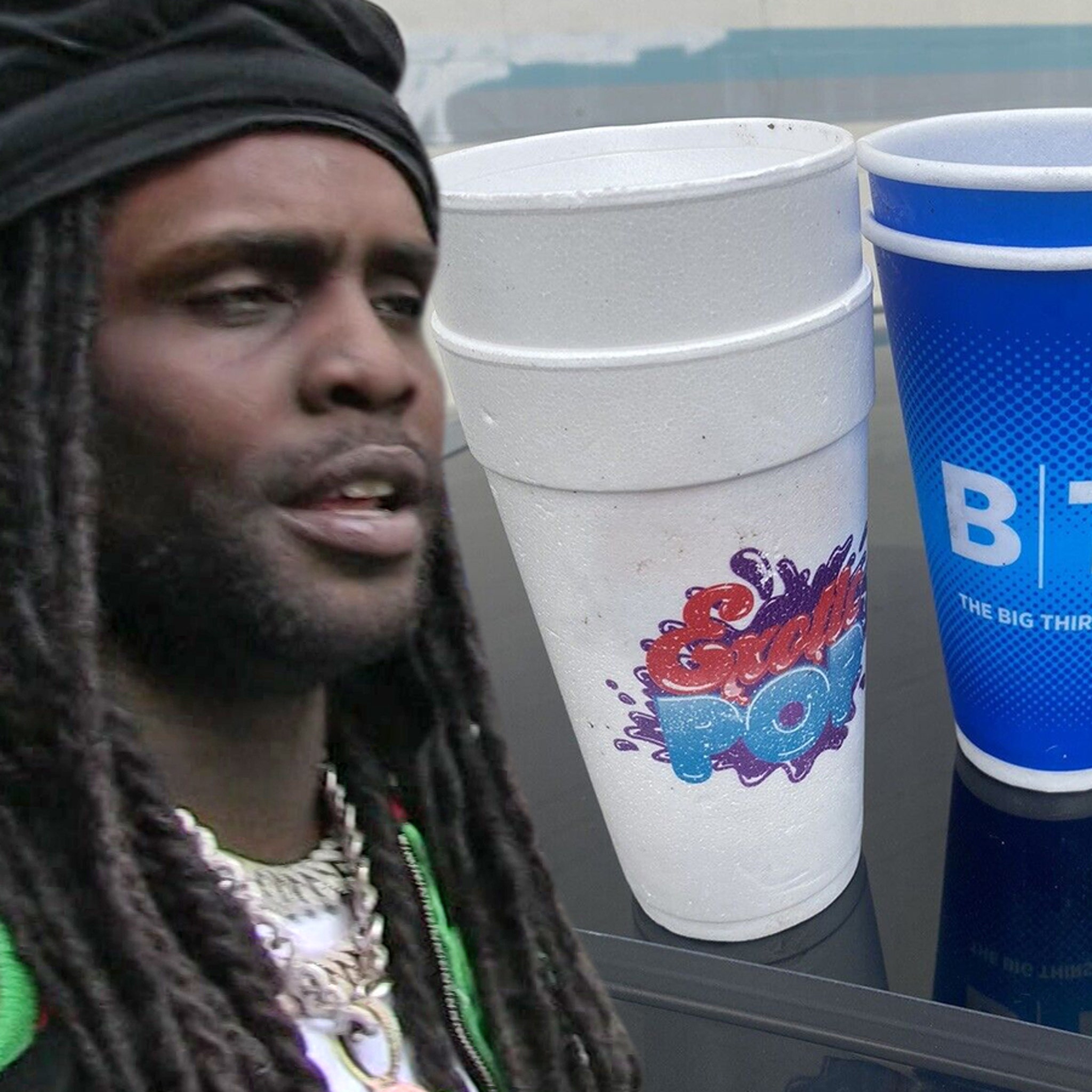 SipLean / Exotic Pop Styrofoam Cups New / never used for sippin Chief Keef