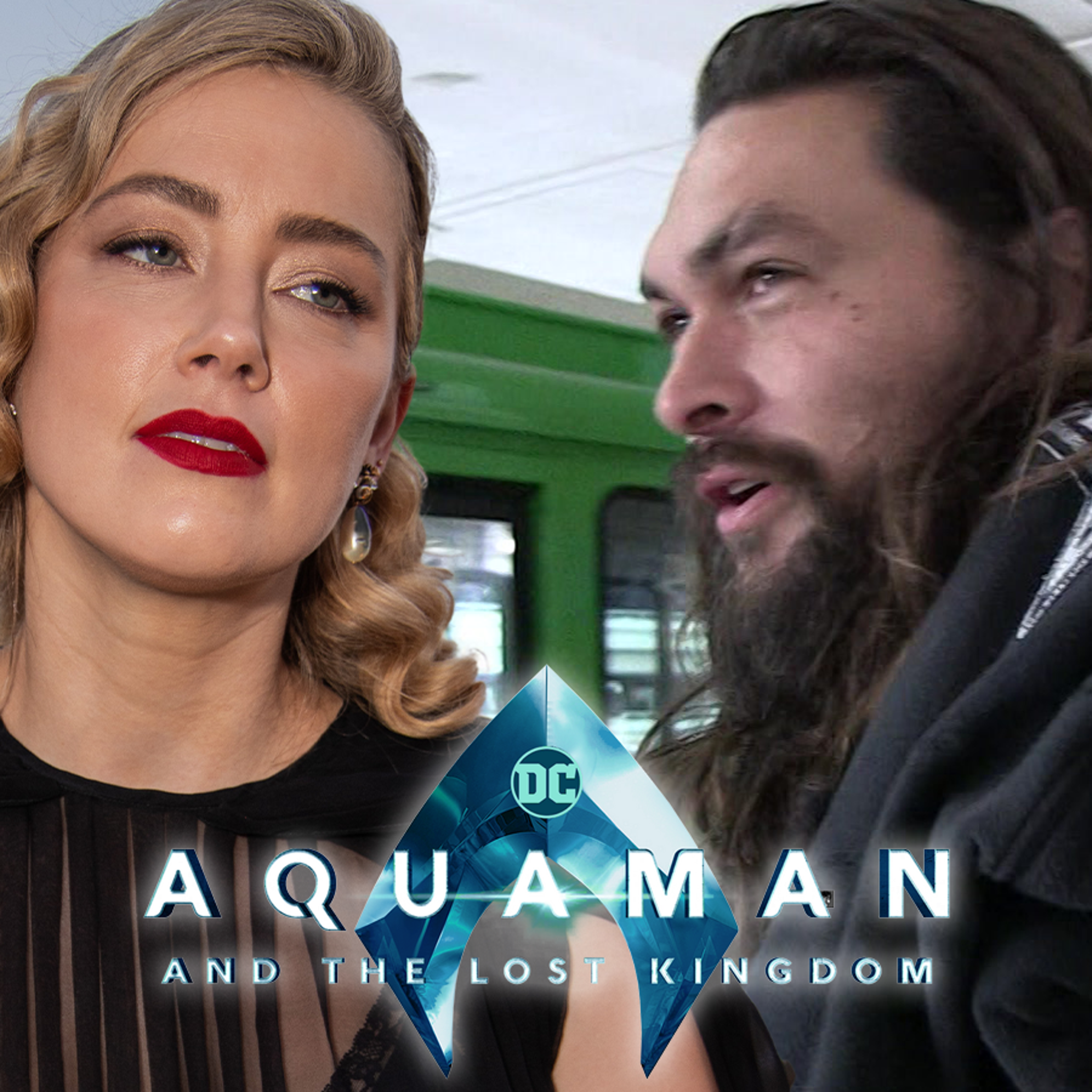 Aquaman 2  Amber Heard diz que Jason Momoa se vestiu de Johnny Depp para  provocá-la