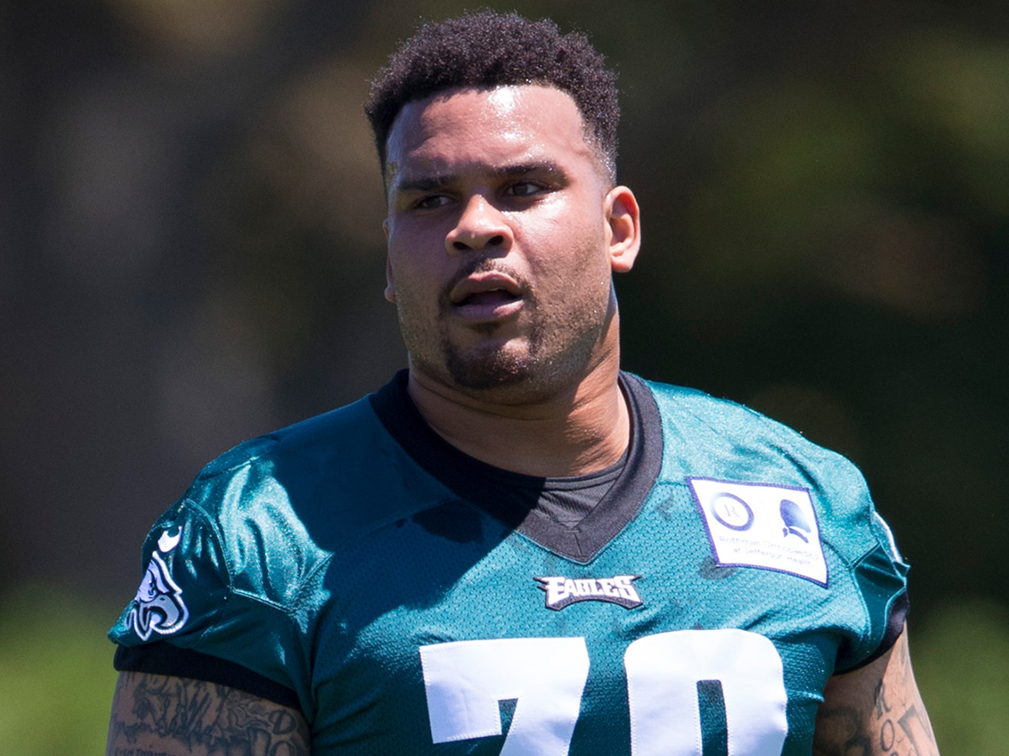 Brandon Brooks says he had to leave Eagles' loss to Seahawks due to anxiety, Philadelphia Eagles