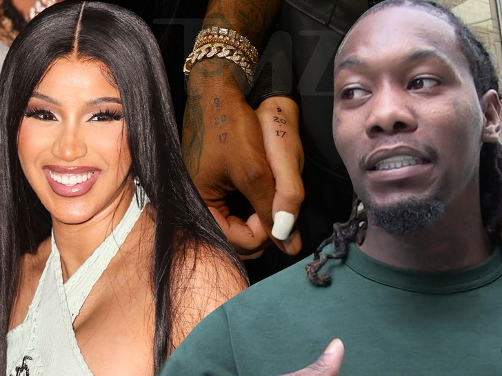 Offset Gets Cardi B Baby Name Kulture Tattooed On His Face  Capital