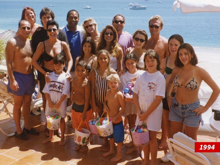 O.J. Simpson with Kardashian-Jenner Family