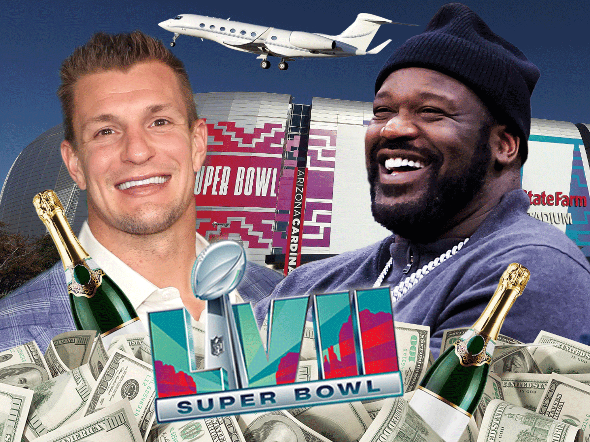 Insane Super Bowl 57 Package Costs $1 Mil, Private Jet, Hang W/ Shaq & Gronk