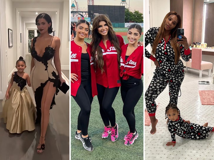 Celebrity moms with mini-months: sisterhood!