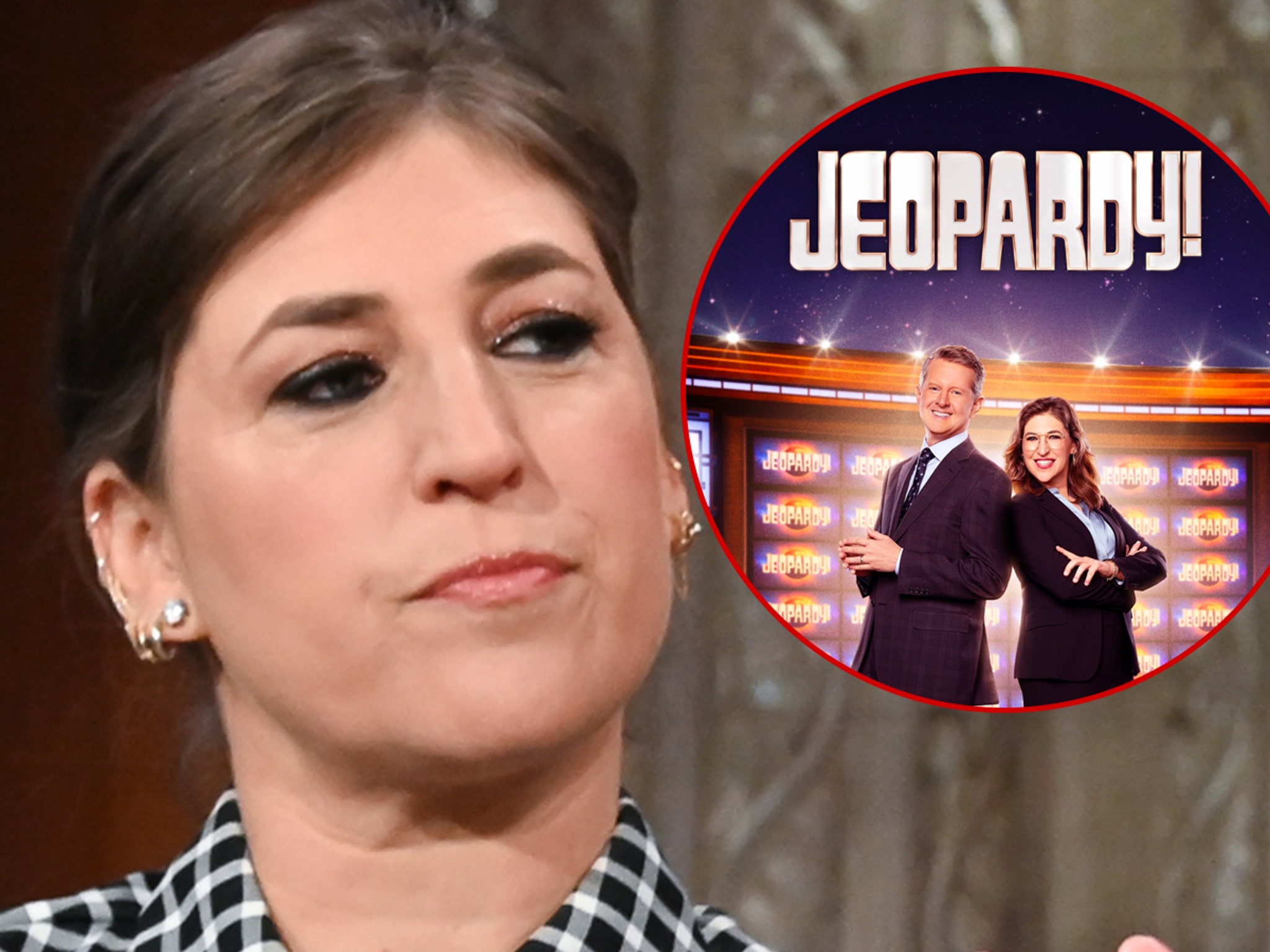 Mayim Bialik says she's out as a host of TV quiz show 'Jeopardy