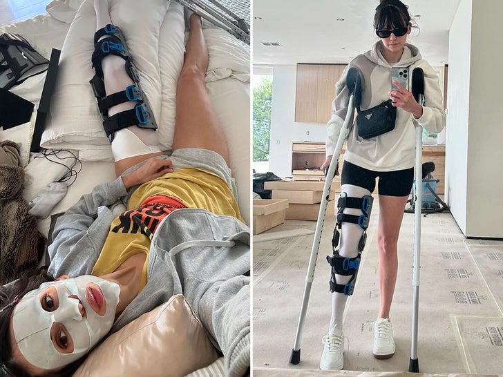 Nina Dobrev Injury Pics