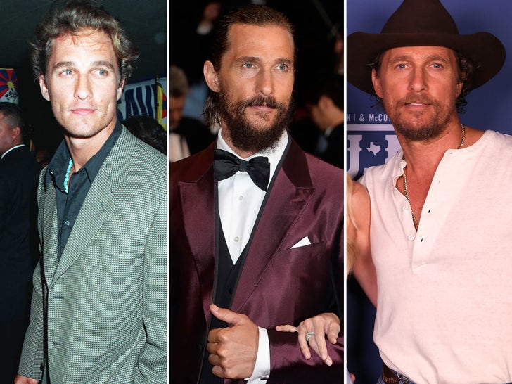 Matthew McConaughey Through The Years