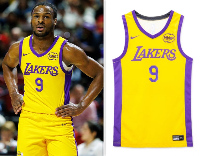 Bronny James' Summer League Jersey Sells For $38K+ At Auction