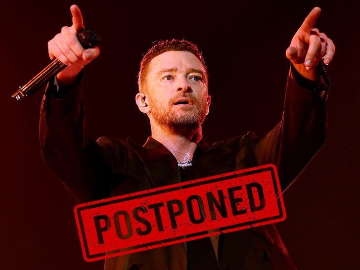 justin timberlake postpones concert