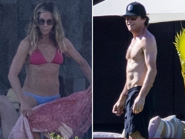 Jennifer Aniston & Jason Bateman Kick Back In Cabo