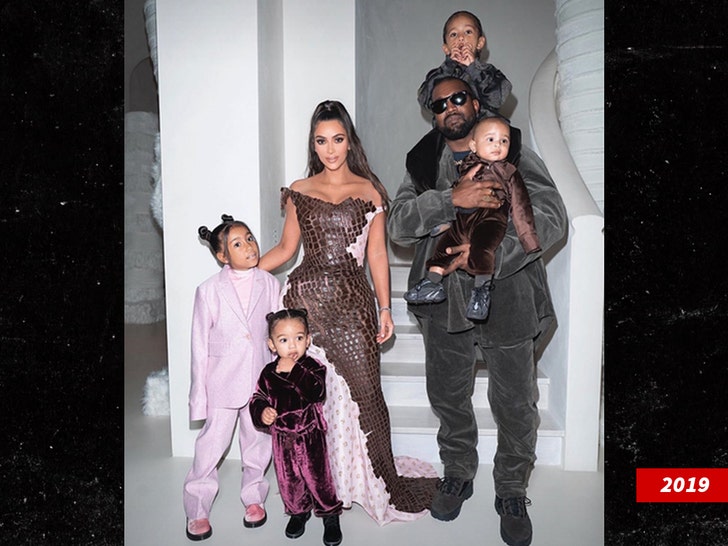 kim kardashian and children 2019