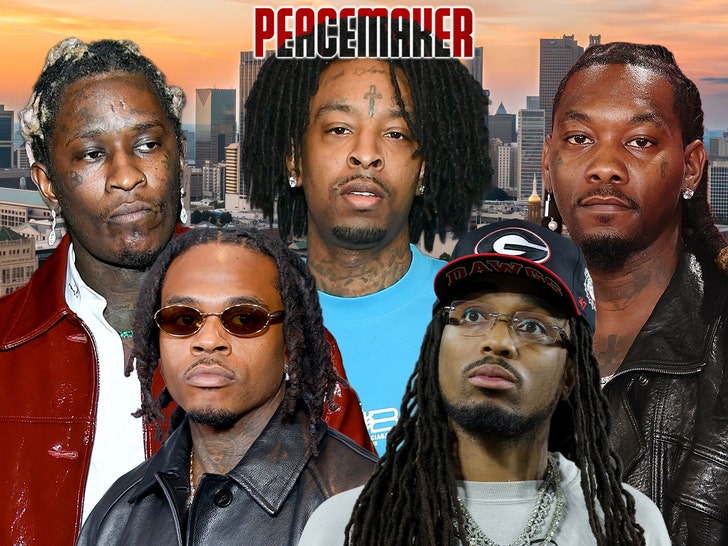 21 savage quavo offset gunna offset atlanta main getty 2