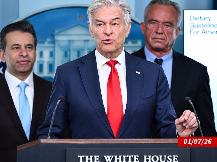 Dr. Oz white house getty