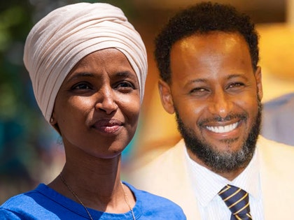 Ahmed Abdisalan Hirsi and Ilhan Omar 1