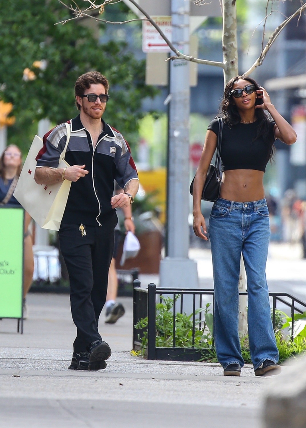 Shaun White GF Angela Garten NYC 1