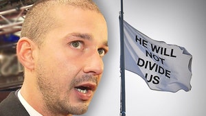 Shia LaBeouf Names Suspected 'HWNDU' Flag Thieves, Triggers Investigation