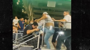 Padres Fan Kicks Man Down Stairs In Wild Brawl At Game