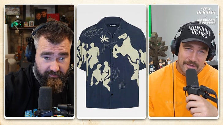 Jason Kelce Roasts Travis’ Shirt For Swift Date Night, Looks Like A ‘Horse C***’