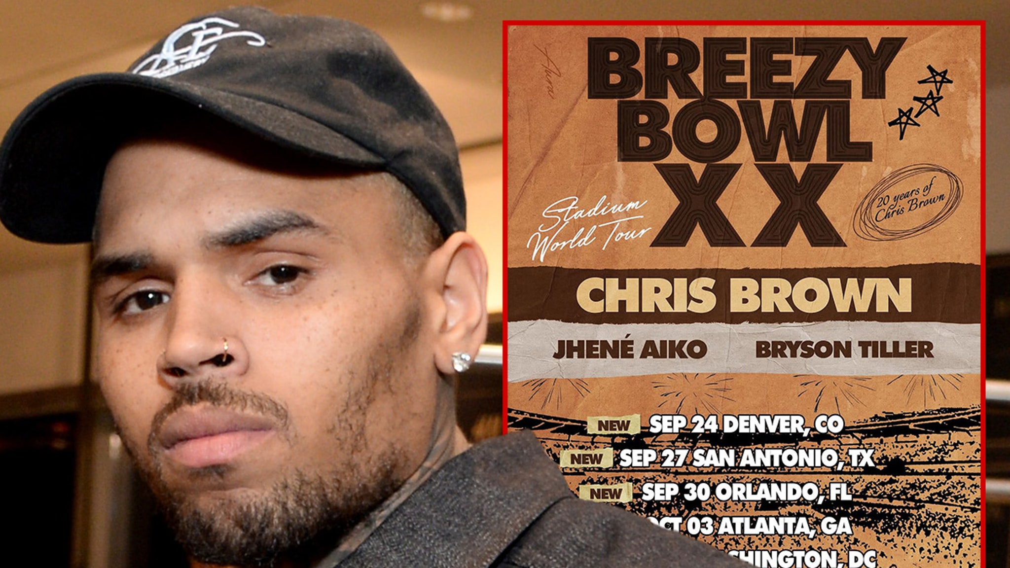 Chris Brown Confirms 'Breezy Bowl' Tour Still on After UK Jail Release