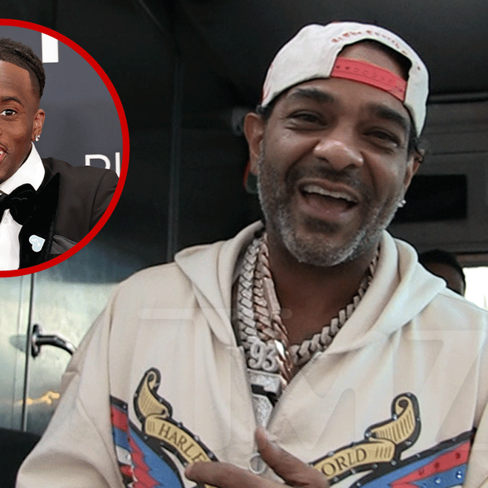 Jim Jones Flexes on Age Critics With Kai Cenat, New Podcast