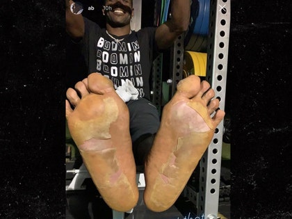 0807 antonio brown feet instagram