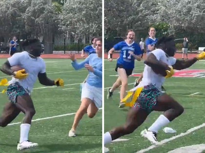 Tyreek Hill Dusts Women's Flag Football Team In Hilarious Video