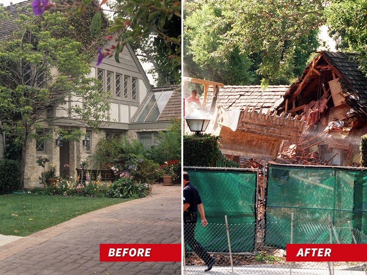 Celebrity Homes That Have Been Razed