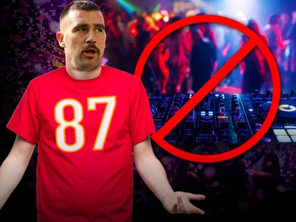 travis kelce no superbowl party getty 1