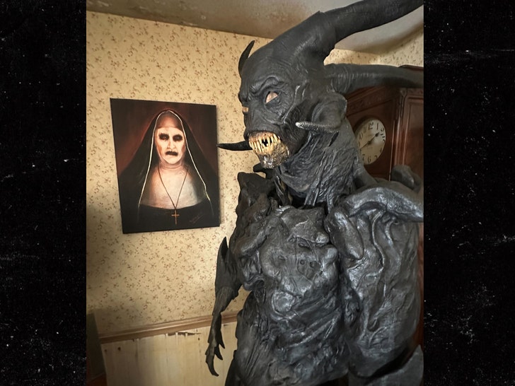 Zak Bagans Buys Original Demon Prop from Conjuring 2