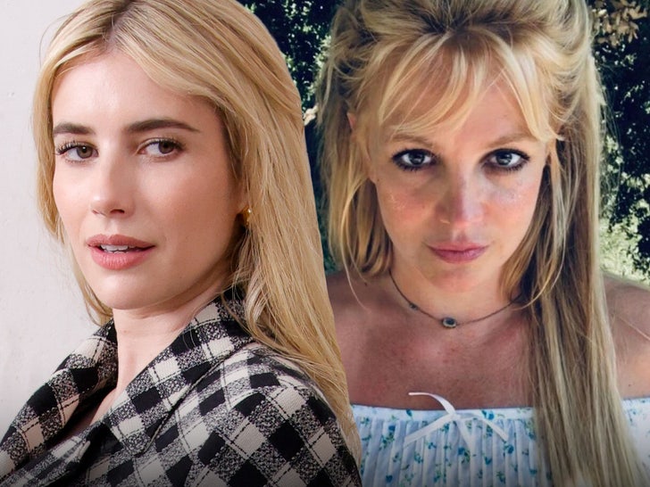 emma roberts britney spears main getty