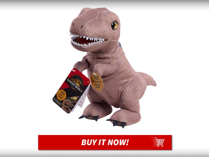 Just-Play-Jurassic-World-Roarin-T-Rex-Plush-Jurassic-World-Merch-Main