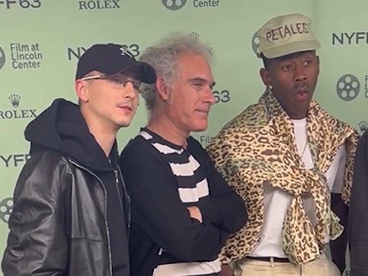 Timothy Chamet y Tyler Creator