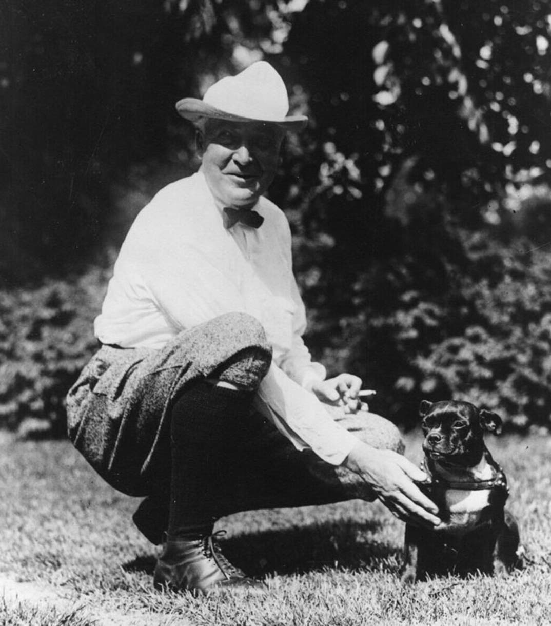 President Warren G. Harding and Old Boy