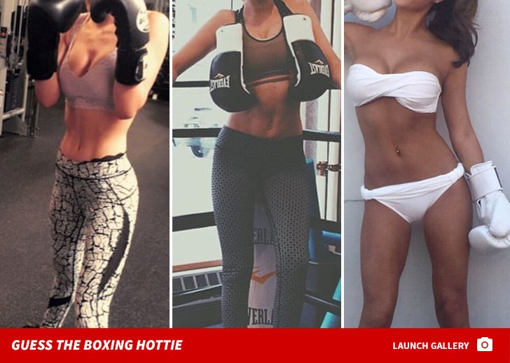 Boxing Babes -- Guess Who!