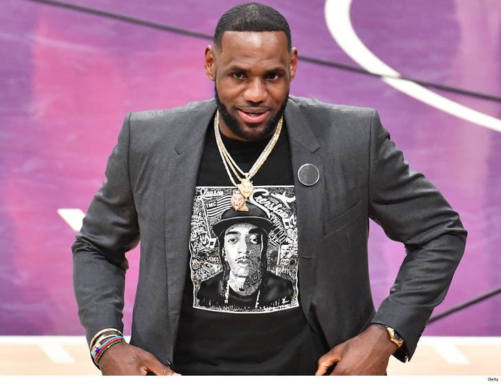 lebron james nipsey hussle shirt