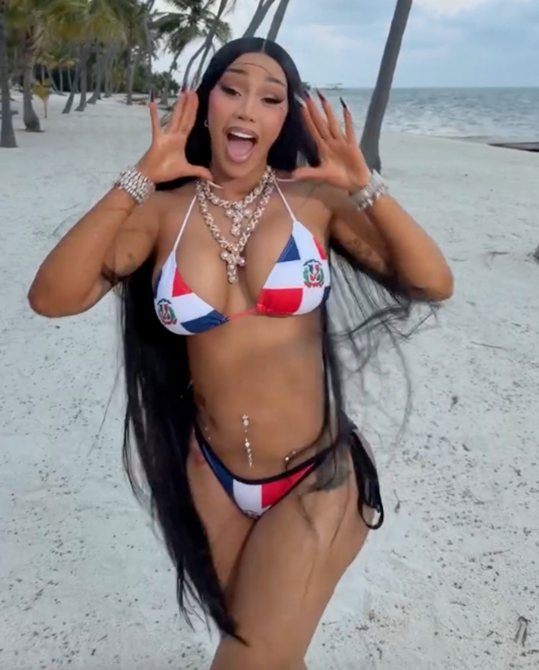 Cardi B Flaunts Bikini Bod 3